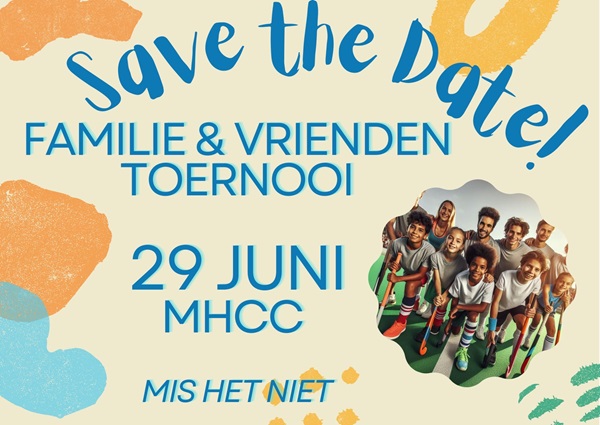 29 juni familie en vriendentoernooi op MHCC Nieuws afbeelding