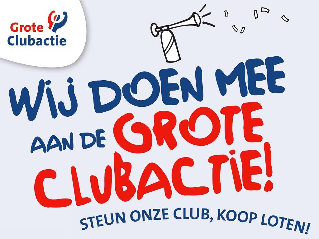 De Grote Clubactie gaat weer van start! Doe je mee? Nieuws afbeelding